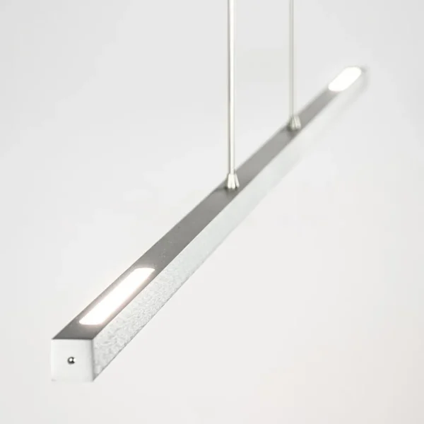 aluminium_led_hanglamp_ni_2.webp Clearance Straluma Aluminium LED hanglamp nikkel mat inclusief dimmer