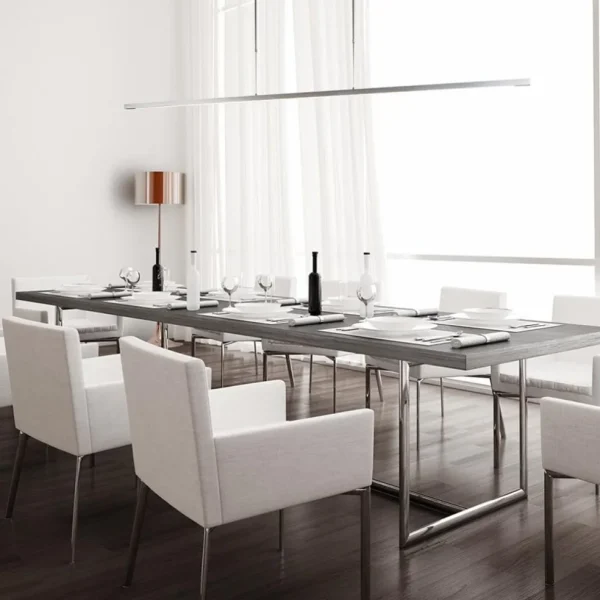 aluminium_led_hanglamp_ni_4.webp Clearance Straluma Aluminium LED hanglamp nikkel mat inclusief dimmer