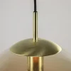 amber_glazen_hanglamp__cm_2.webp Online Straluma Amber glazen hanglamp 30 cm met messing en zwart