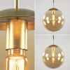 amber_glazen_hanglamp__cm_3.webp Online Straluma Amber glazen hanglamp 30 cm met messing en zwart