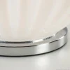 New Straluma Art Deco tafellamp chroom met opaal glazen kap