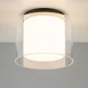 badkamer_plafondlamp_held_1.webp Hot Straluma Badkamer plafondlamp helder met opaal glas IP44