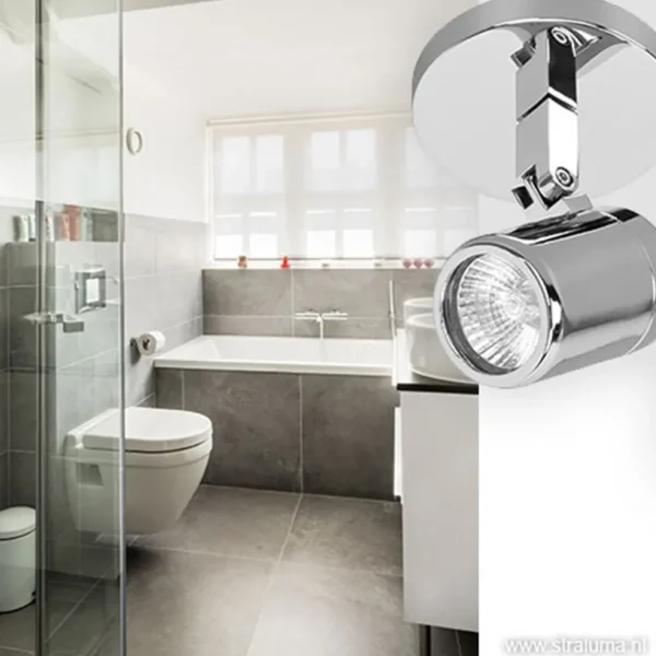 badkamer_spot_rain__licht_3.webp Flash Sale Straluma Badkamer spot Rain 1 lichts chroom