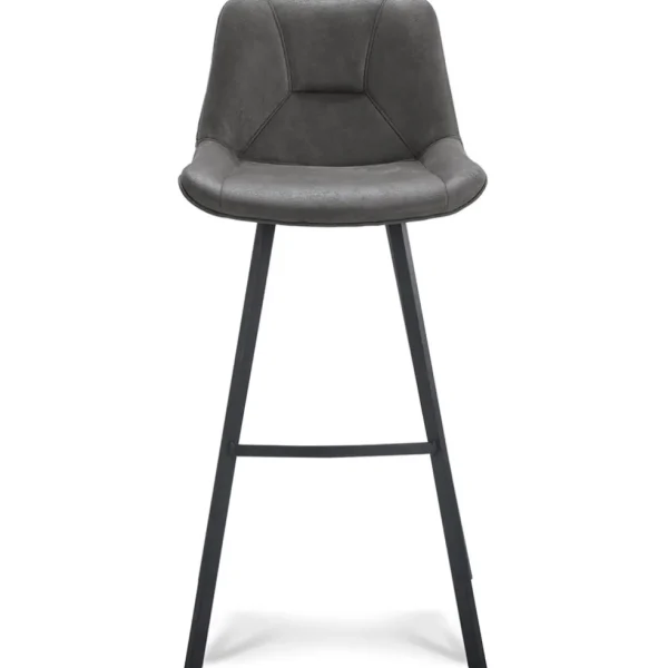 barkruk_met_microleder_zi_1.webp Cheap Straluma Barkruk met microleder zitting graphite en zwart metalen poot