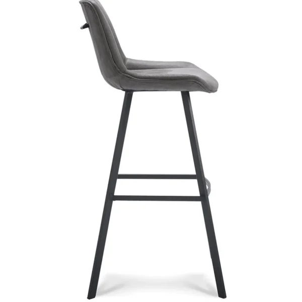 barkruk_met_microleder_zi_2.webp Cheap Straluma Barkruk met microleder zitting graphite en zwart metalen poot