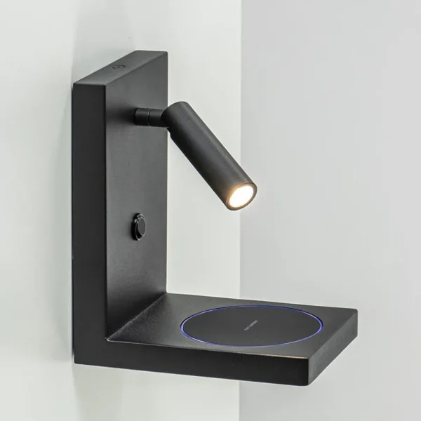 bedlamp_leesspot_zwart_in_1.webp Cheap Straluma Bedlamp leesspot zwart incl. fast charger