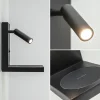 bedlamp_leesspot_zwart_in_2.webp Cheap Straluma Bedlamp leesspot zwart incl. fast charger