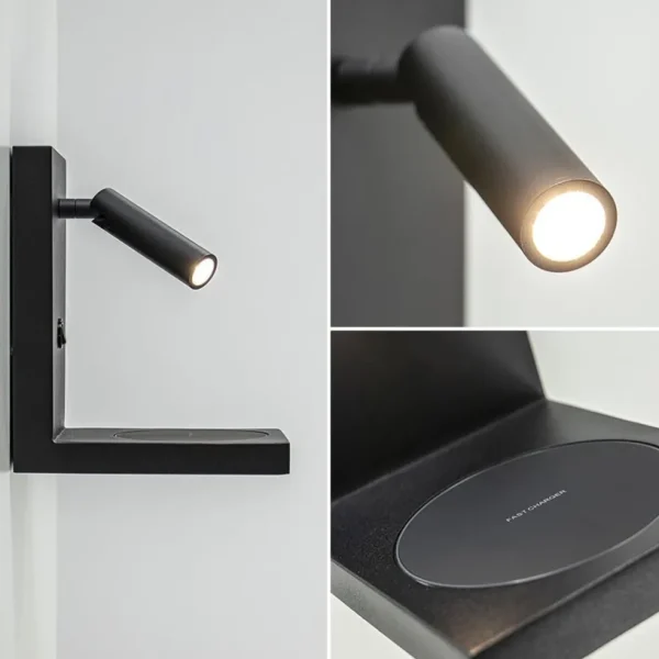 bedlamp_leesspot_zwart_in_2.webp Cheap Straluma Bedlamp leesspot zwart incl. fast charger