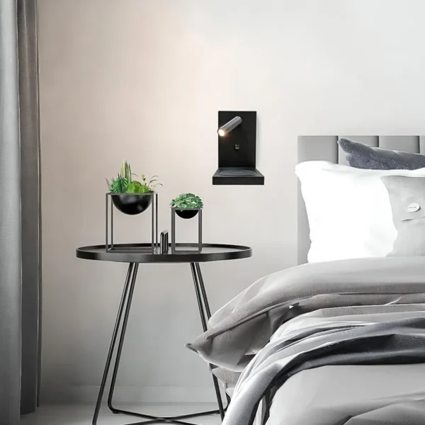 bedlamp_leesspot_zwart_in_4.webp Cheap Straluma Bedlamp leesspot zwart incl. fast charger