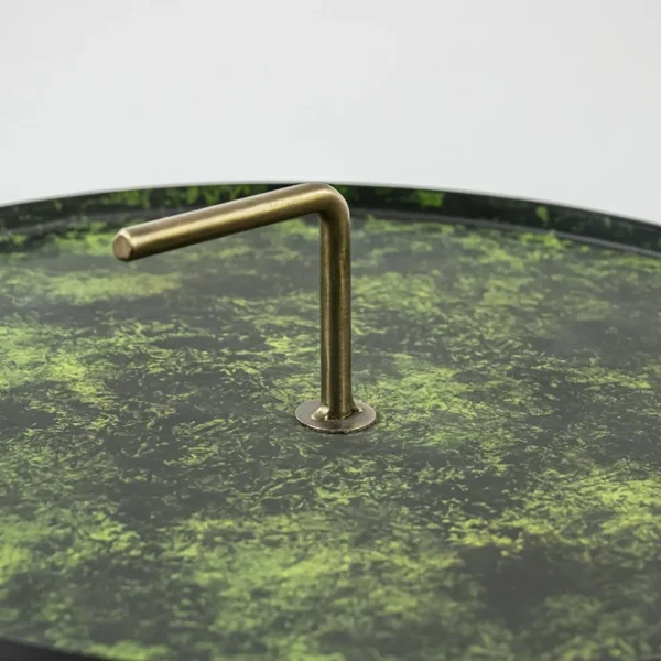 bijzettafel_saphire_groen_2.webp Outlet Straluma Bijzettafel Saphire groen met brons 39 cm