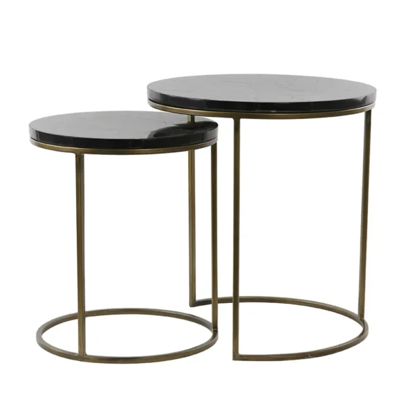 bijzettafel_sobrina_set_v_0.webp Flash Sale Straluma Bijzettafel Sobrina set van 2 zwart/antiek brons