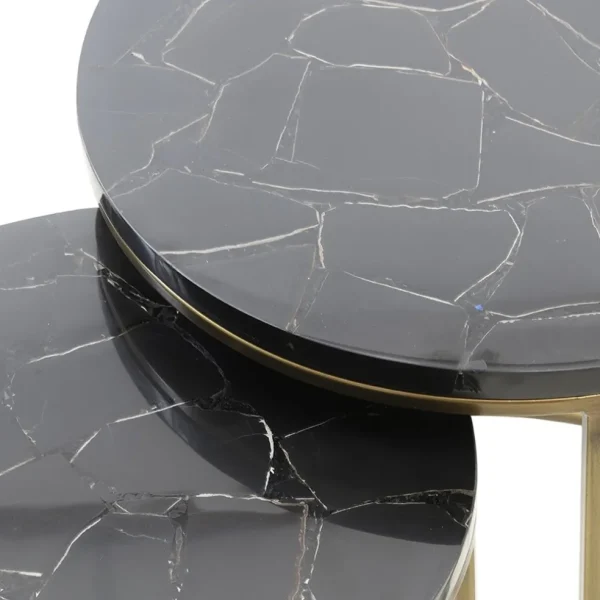 bijzettafel_sobrina_set_v_2.webp Flash Sale Straluma Bijzettafel Sobrina set van 2 zwart/antiek brons