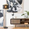 boho_vloerlamp_mat_zwart__4.webp Flash Sale Straluma Boho vloerlamp mat zwart met webbing
