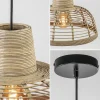 botanische_hanglamp_rotan_2.webp Store Straluma Botanische hanglamp rotan met mat zwart