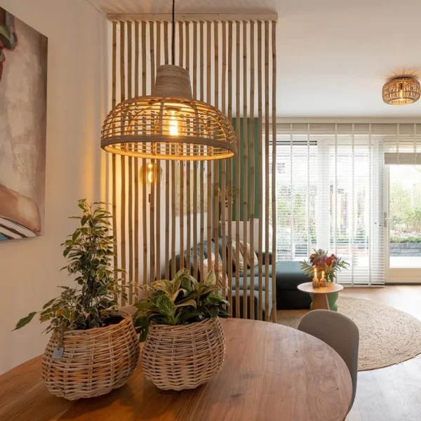 botanische_hanglamp_rotan_4.webp Store Straluma Botanische hanglamp rotan met mat zwart