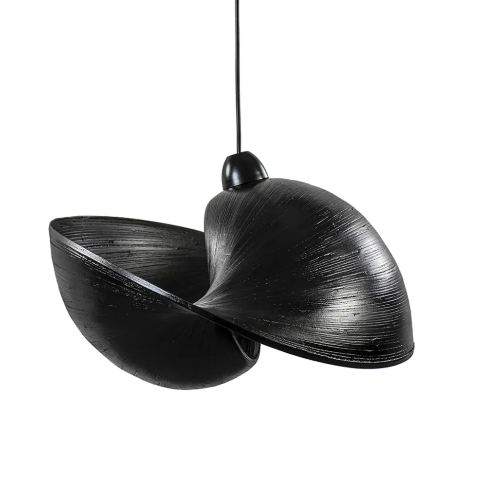 botanische_hanglamp_zwart_0.webp Sale Straluma Botanische hanglamp zwart 50 cm