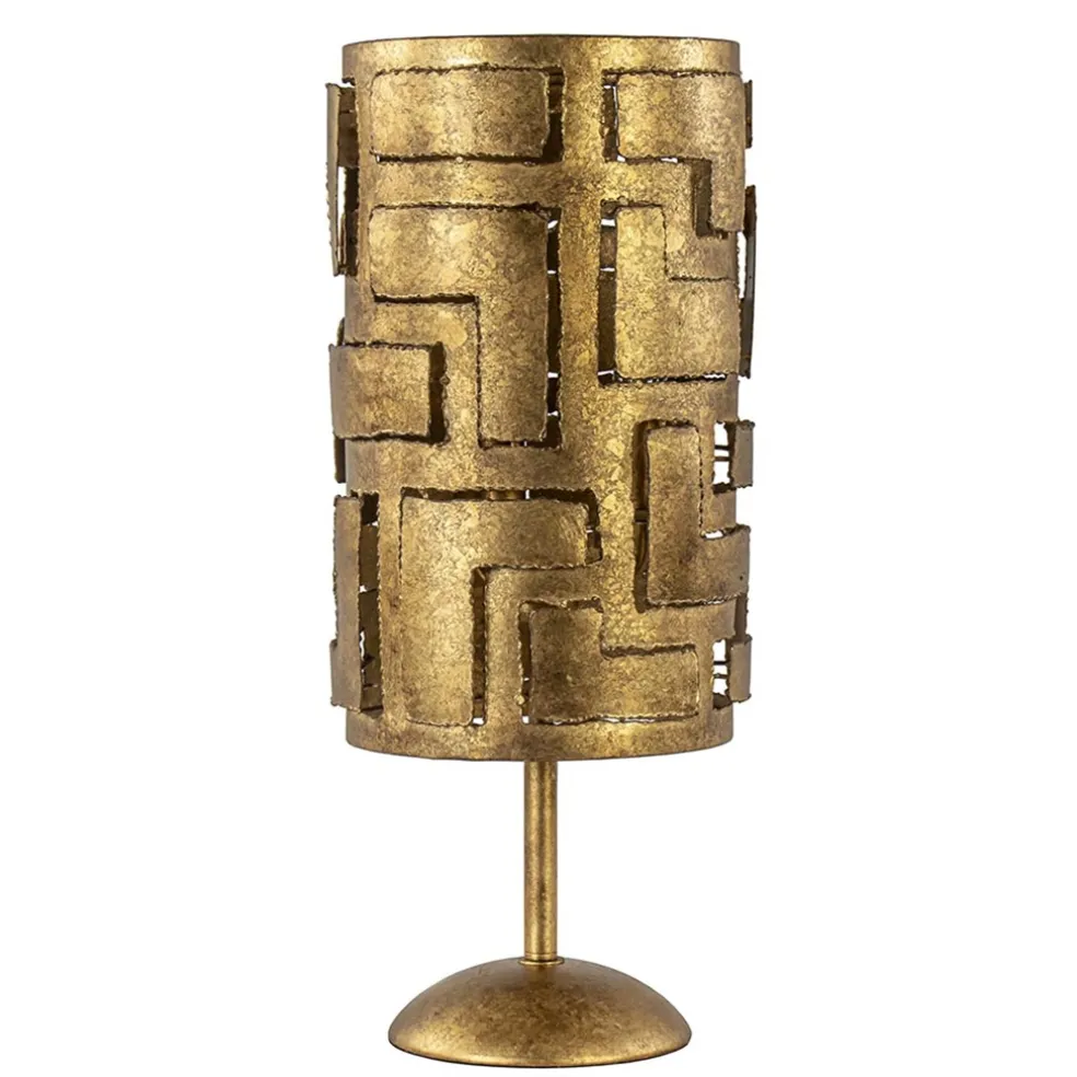 Hot Straluma Brons metalen tafellamp inclusief dimmer