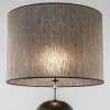 bronsbruine_vloerlamp_inc_2.webp Best Sale Straluma Brons/bruine vloerlamp inclusief ronde kap 50 cm