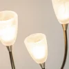 bronzen_wandlamp_led_met__2.webp Best Straluma Bronzen wandlamp LED met wit glas dim to warm
