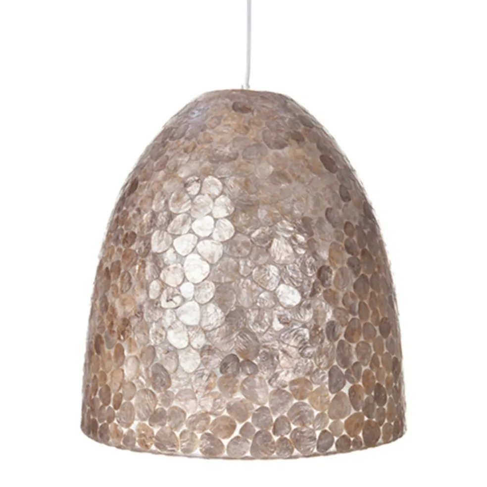 bruin_gouden_hanglamp_met_0.webp Shop Straluma Bruin gouden hanglamp met capiz schelpen