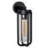 buiten_wandlamp_zwart_met_0.webp Fashion Straluma Buiten wandlamp zwart met helder glas IP65
