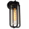 buiten_wandlamp_zwart_met_3.webp Fashion Straluma Buiten wandlamp zwart met helder glas IP65