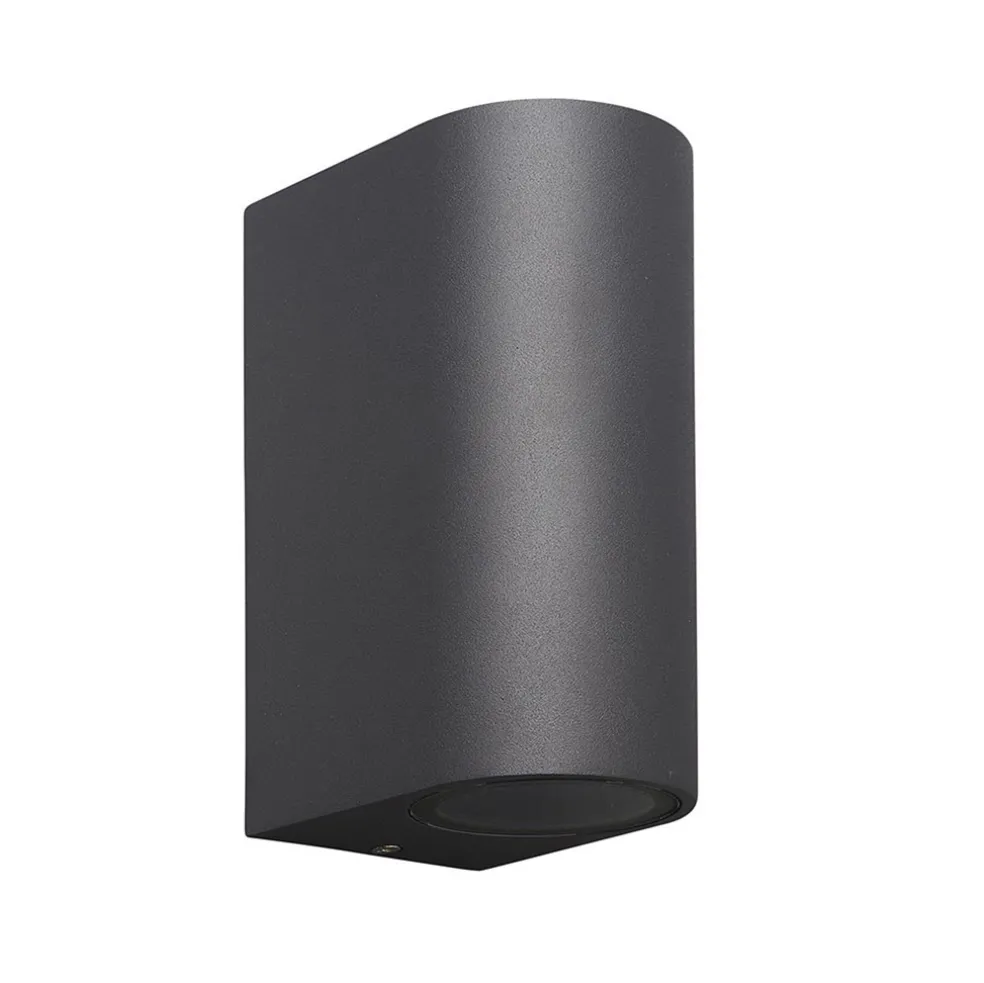 buitenlamp_afgerond_updow_0.webp Best Straluma Buitenlamp afgerond up+down antra. IP54