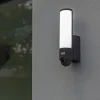 Online Straluma Buitenlamp cilinder donker grijs inclusief LED en camera
