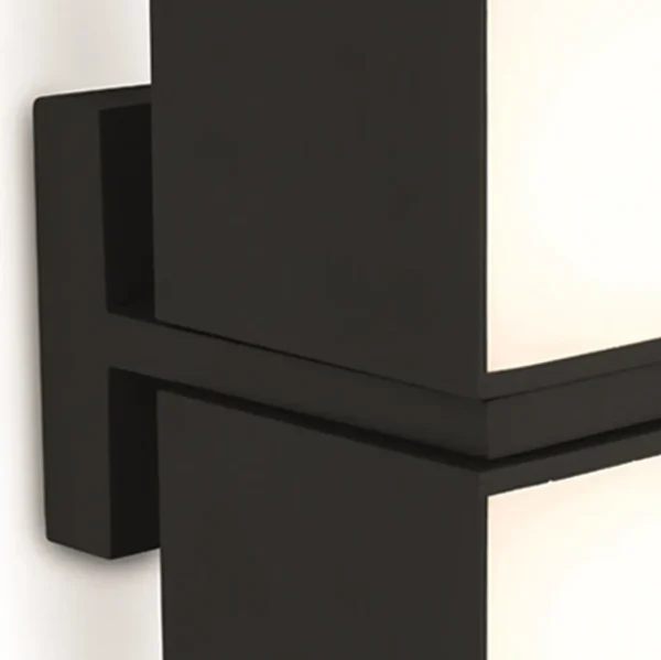 buitenlamp_cuba_double_sq_1.webp Outlet Straluma Buitenlamp Cuba double square zwart IP54