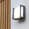 Fashion Straluma Buitenlamp LED wand vierkant donker grijs IP54
