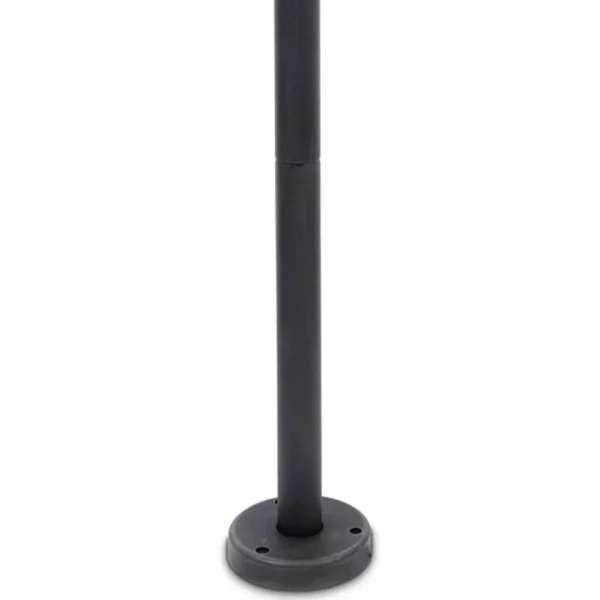 buitenlamp_op_paal_zwartr_2.webp Clearance Straluma Buitenlamp op paal zwart/roest met helder glas