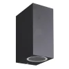buitenlamp_rechthoek_zwar_0.webp Cheap Straluma Buitenlamp rechthoek zwart up+down gu10 IP54
