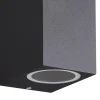 buitenlamp_rechthoek_zwar_2.webp Cheap Straluma Buitenlamp rechthoek zwart up+down gu10 IP54