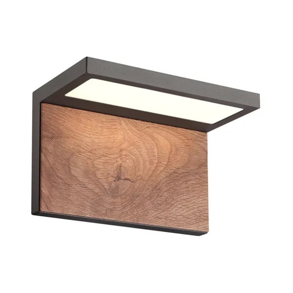 buitenlamp_ruka_antraciet_1.webp Best Straluma Buitenlamp Ruka antraciet/hout IP65