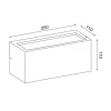 buitenlamp_utah_antraciet_3.webp Discount Straluma Buitenlamp Utah antraciet e27 IP65