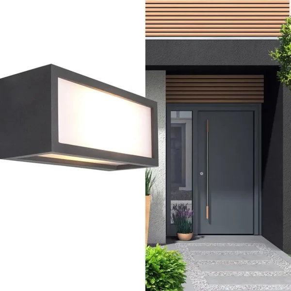buitenlamp_utah_antraciet_4.webp Discount Straluma Buitenlamp Utah antraciet e27 IP65