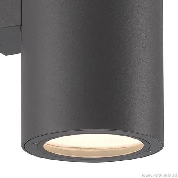 buitenlamp_vulcano_wand_g_1.webp Clearance Straluma Buitenlamp Vulcano wand grafiet IP65