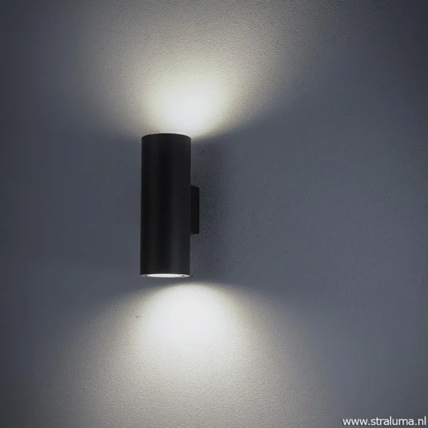 buitenlamp_vulcano_wand_g_4.webp Clearance Straluma Buitenlamp Vulcano wand grafiet IP65