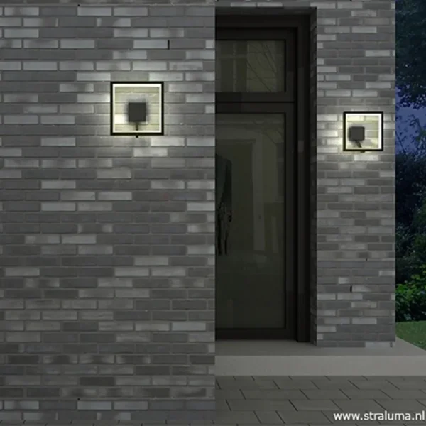 buitenlampwandlamp_antrac_4-1.webp Store Straluma Buitenlamp-wandlamp antraciet frame IP65