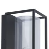 buitenlantaarn_rechthoek__2.webp Best Straluma Buitenlantaarn rechthoek zwart/helder glas IP44