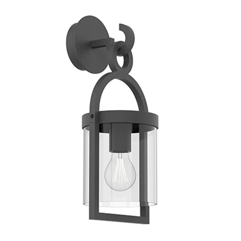 buitenlantaarnwandlamp_an_0.webp Best Straluma Buitenlantaarn-wandlamp antraciet IP54