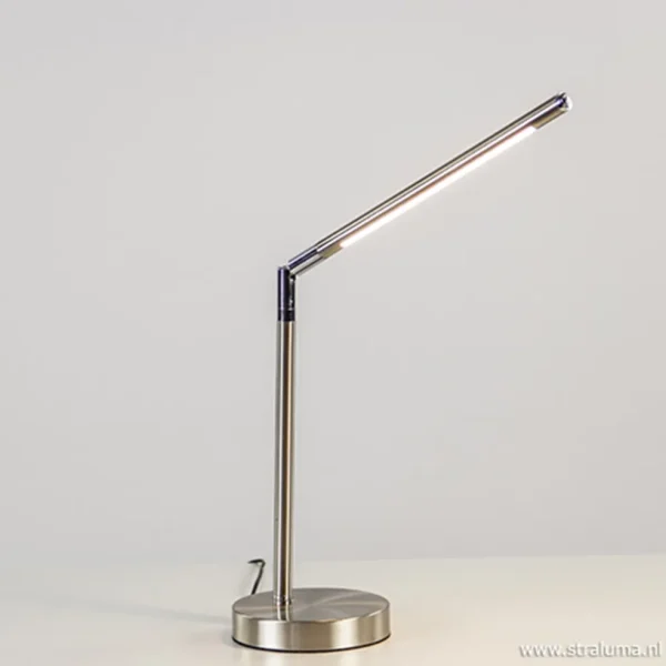 Best Sale Straluma Burolamp Ugello nikkel met pushdimmer
