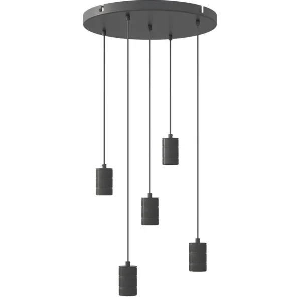 calex_lichts_retro_pendel_0.webp Hot Straluma Calex 5-lichts retro pendels rond 50 cm zwart