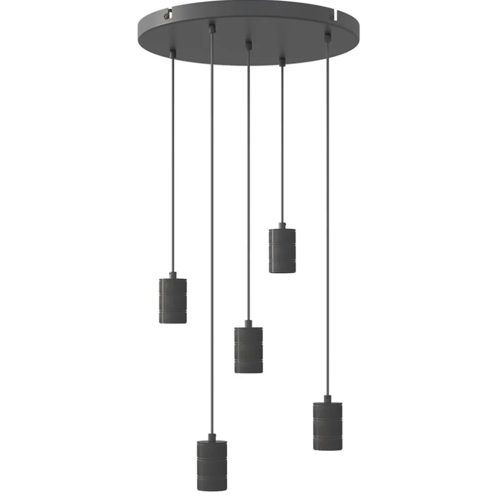 calex_lichts_retro_pendel_0.webp Hot Straluma Calex 5-lichts retro pendels rond 50 cm zwart