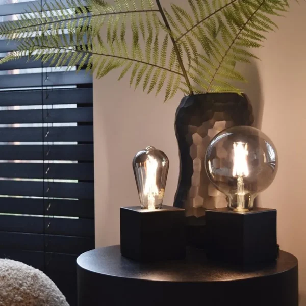 calex_smart_home_e_globe__3-1.webp Sale Straluma Calex Smart Home E27 Globe LED filament smoke G125