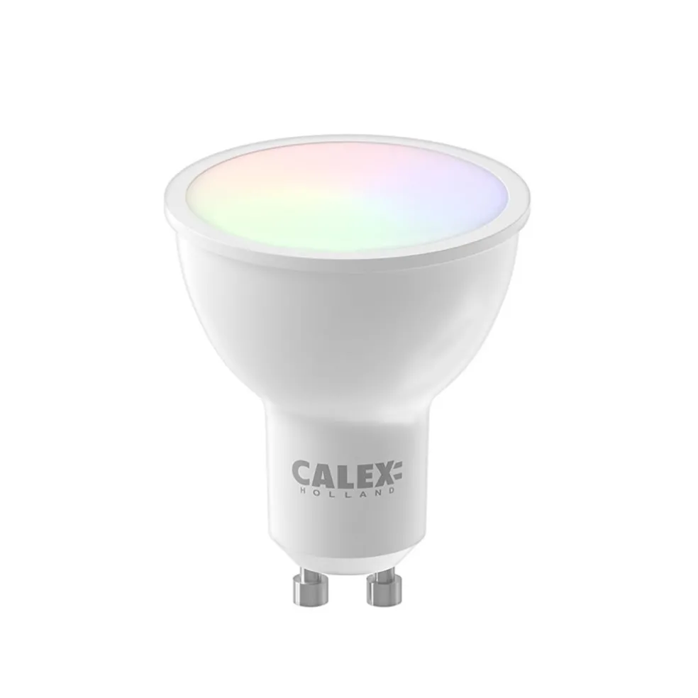 calex_smart_home_gu_led_l_0.webp New Straluma Calex Smart Home GU10 LED lichtbron 4.9W RGBW