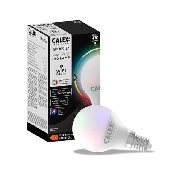 New Straluma Calex Smart LED Ball-lamp P45 E14