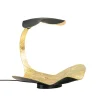 chique_design_tafellamp_l_1.webp Online Straluma Chique design tafellamp LED zwart met goldleaf