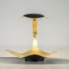 chique_design_tafellamp_l_3.webp Online Straluma Chique design tafellamp LED zwart met goldleaf