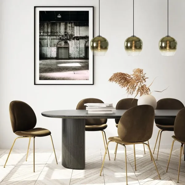 chique_hanglamp_lichts_zw_4.webp New Straluma Chique hanglamp 3-lichts zwart met goud